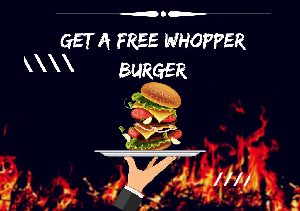 Burger King Survey - Get A Free Whopper Burger